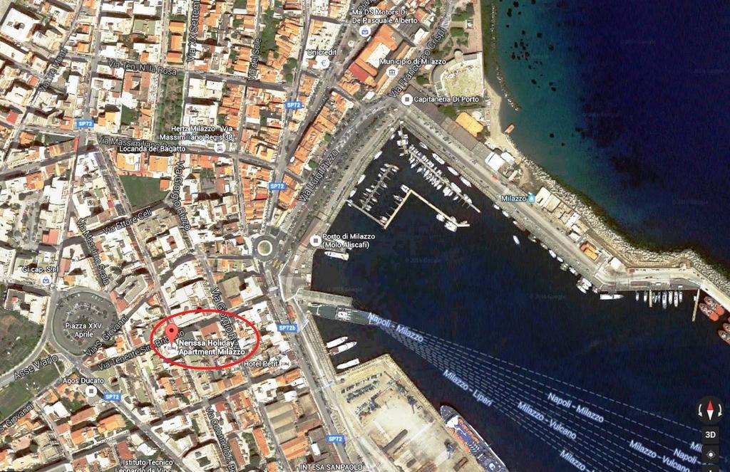 Nerissa Holiday Apartment Milazzo Exterior foto